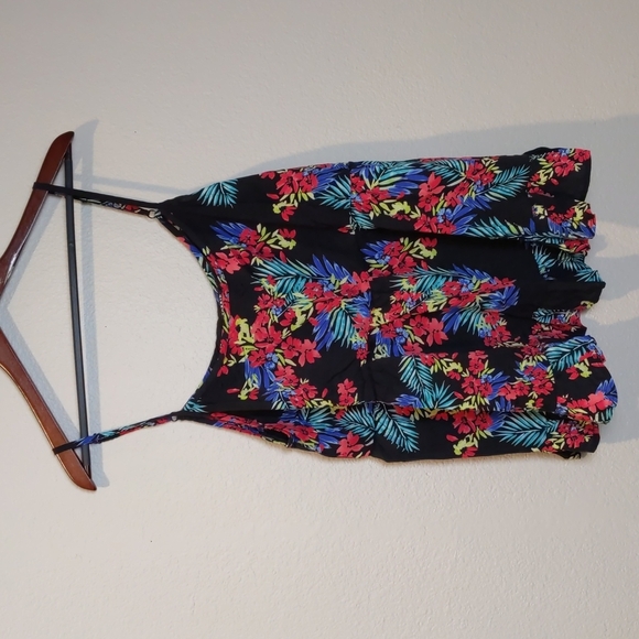 Torrid Floral Spaghetti Strap Top - Picture 1 of 5